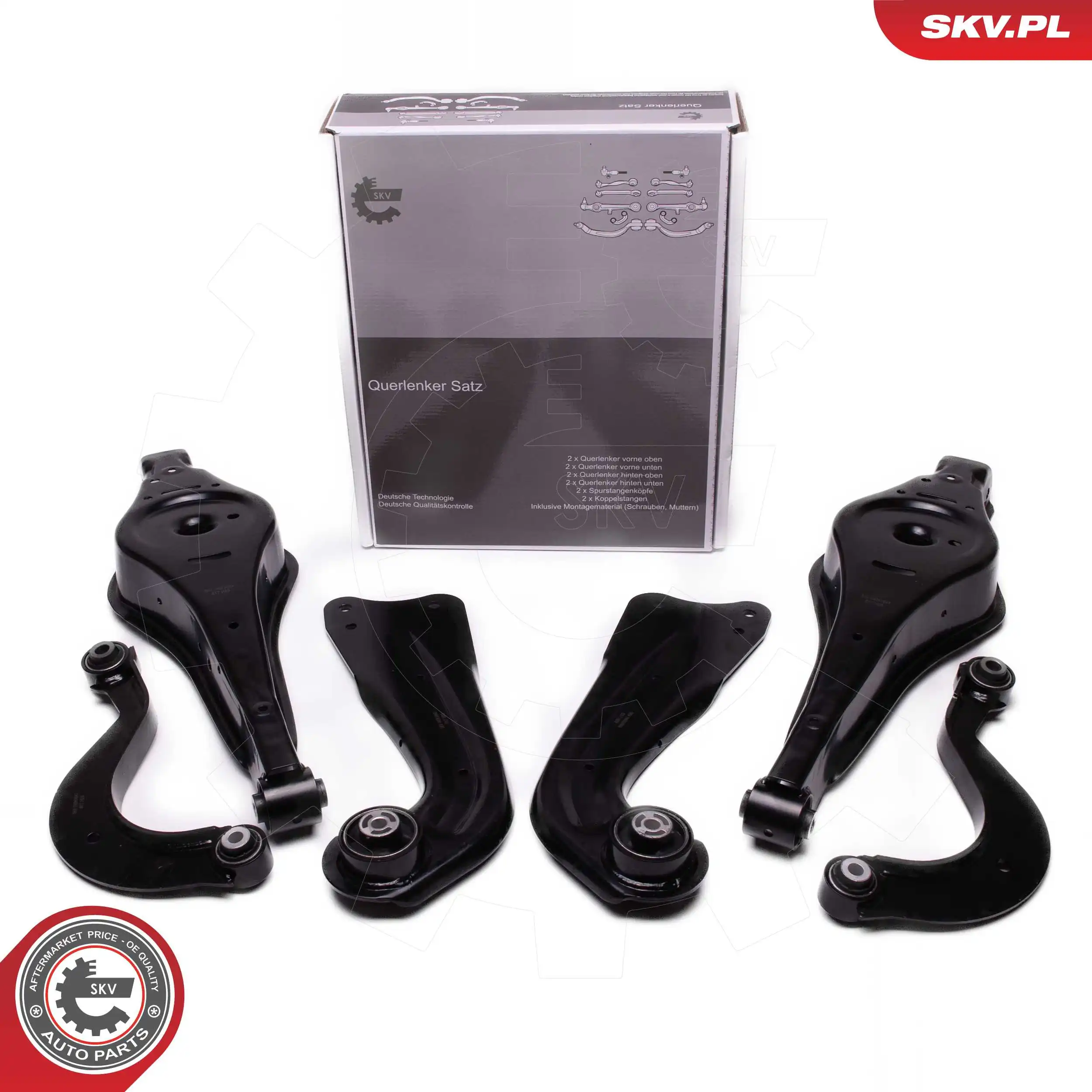 Control/Trailing Arm Kit, wheel suspension